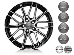Fiat Abarth Aufkleber Dome Edition Harz Emblem Labels